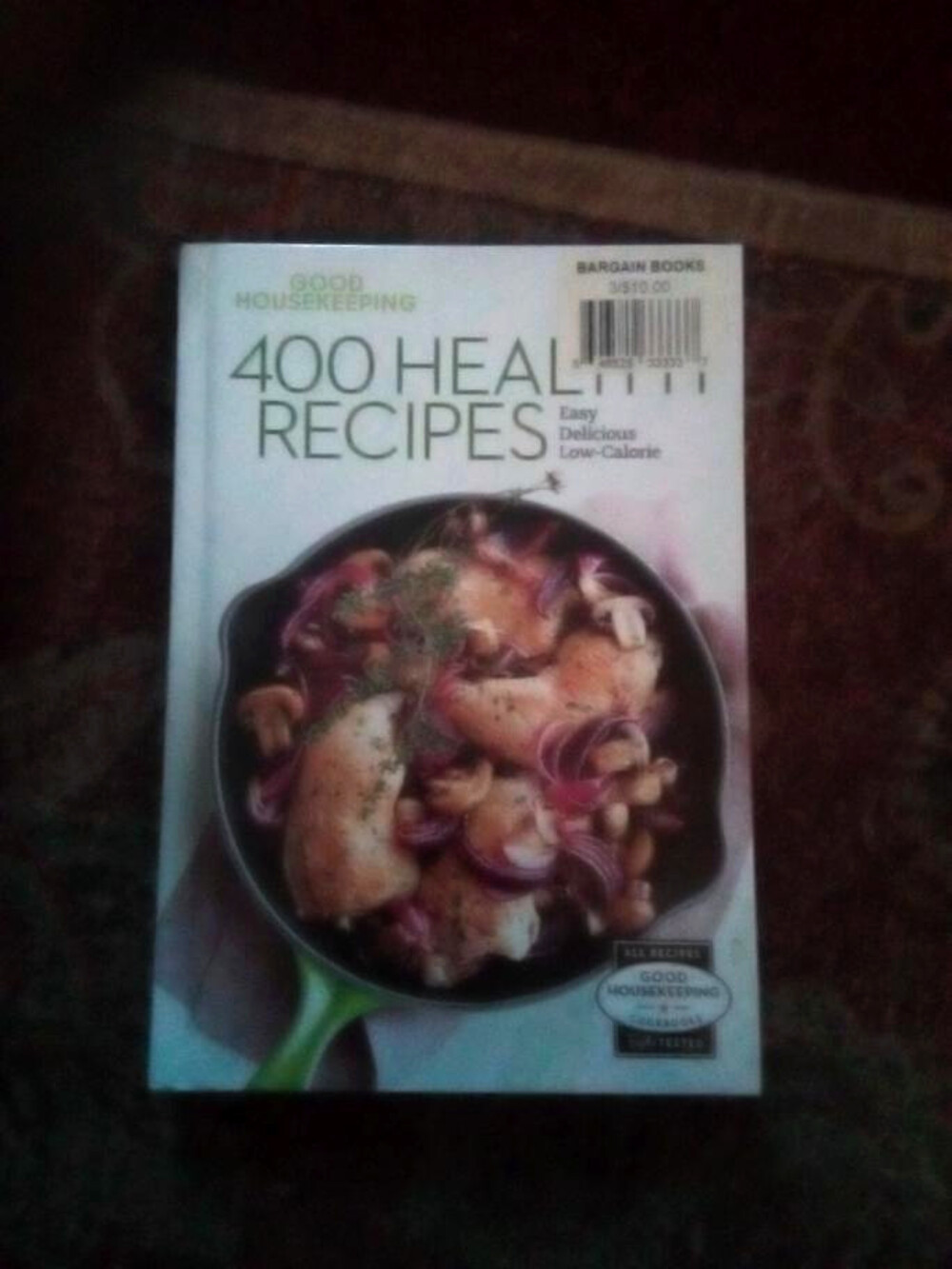 Good Housekeeping 400 Healthy Recipes Cookbook Hardcover...book 2